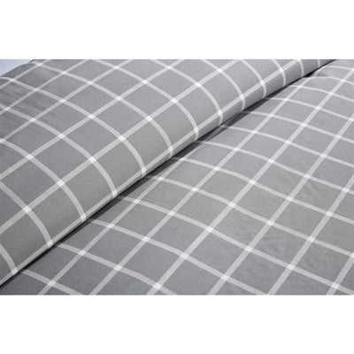 Mitre Essentials Stirling Pillowcase Grey 48 x 75cm