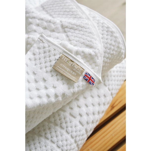 Mitre Heritage Chequers Bath Sheet