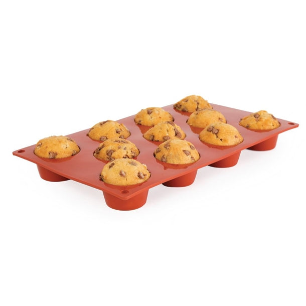 Pavoni Formaflex Silicone Muffin Mould 6 Cup