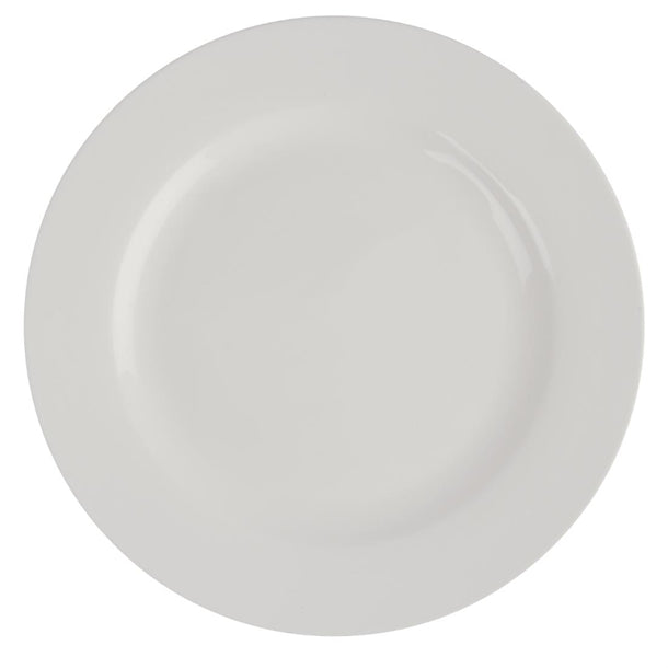 Olympia Lumina Wide Rim Round Plates 200mm (Pack of 6)