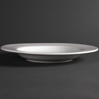 Olympia Linear Pasta Plates 310mm (Pack of 6)