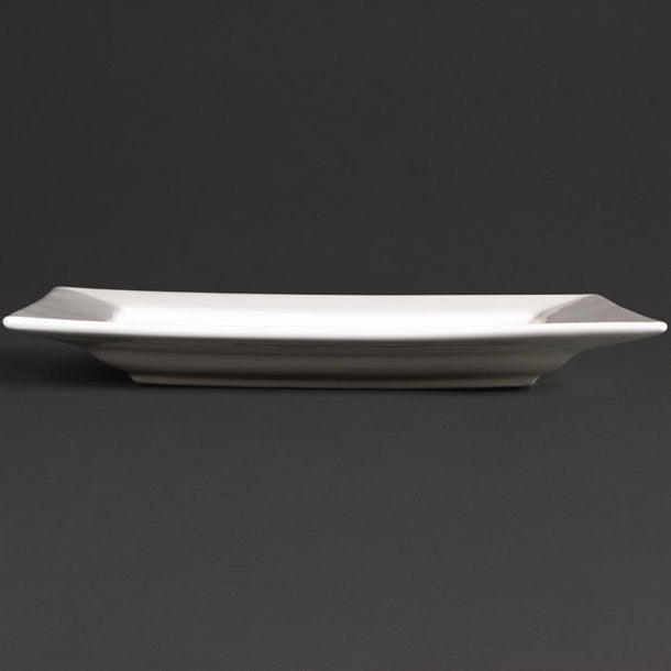 Olympia Lumina Square Plates 233mm (Pack of 4)