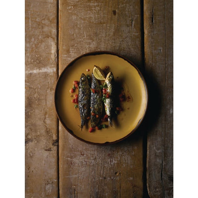 Dudson Harvest Dudson Mustard Deep Coupe Plate 255mm (Pack of 12)