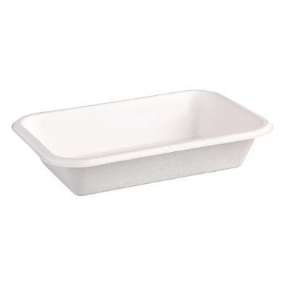 Fiesta Green Compostable Bagasse Food Trays 16oz (Pack of 50)