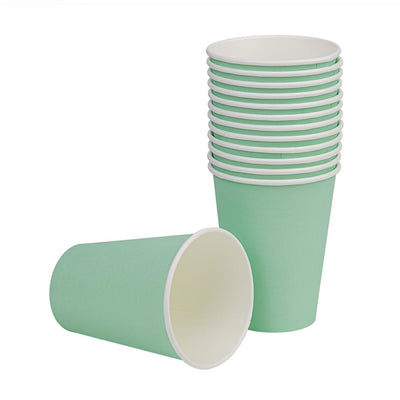 Fiesta Single Wall Takeaway Coffee Cups Turquoise 340ml - 12oz (Pack of 1000)