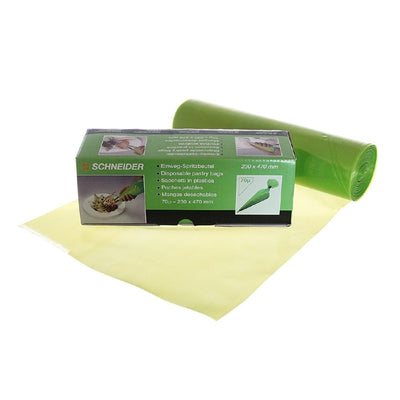 Schneider Green Disposable Piping Bags 47cm (Pack of 100)