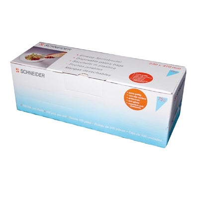 Schneider Blue Disposable Piping Bags 47cm (Pack of 100)