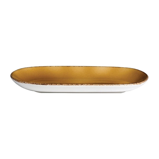 Steelite Terramesa Mustard Tasters Trays 255mm (Pack of 6)