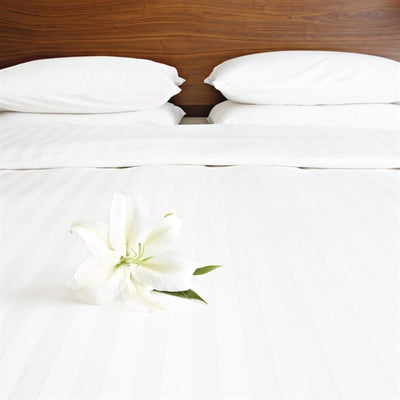 Mitre Comfort Satin Extra Long Pillowcase White (Pack of 2)