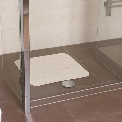 Mitre Essentials Shower Mat with Suckers