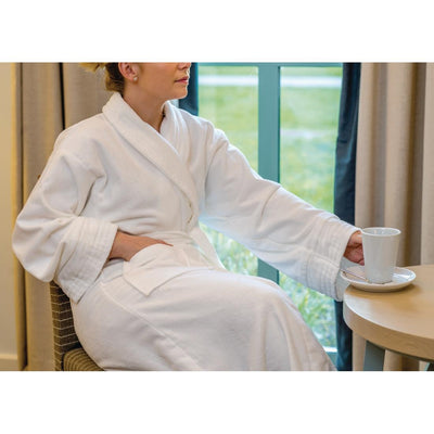 Mitre Luxury Ambassador Large Bathrobe White