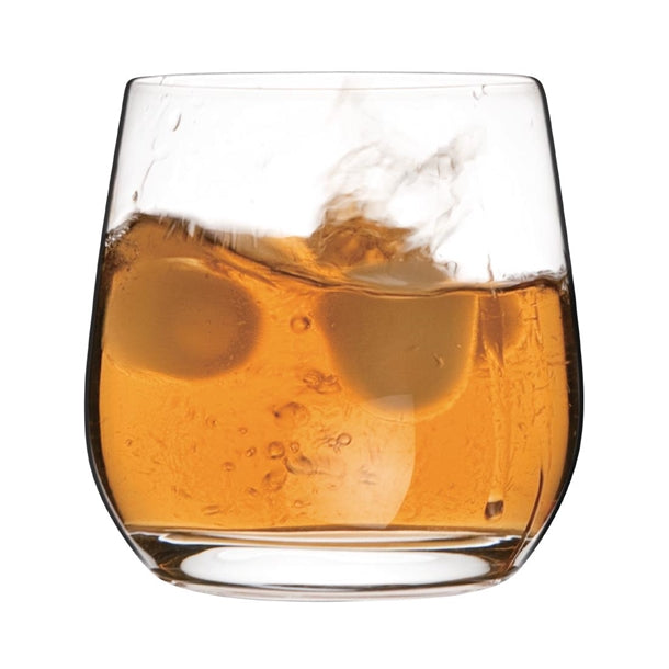 Olympia Claro One Piece Crystal Tumbler 395ml (Pack of 6)
