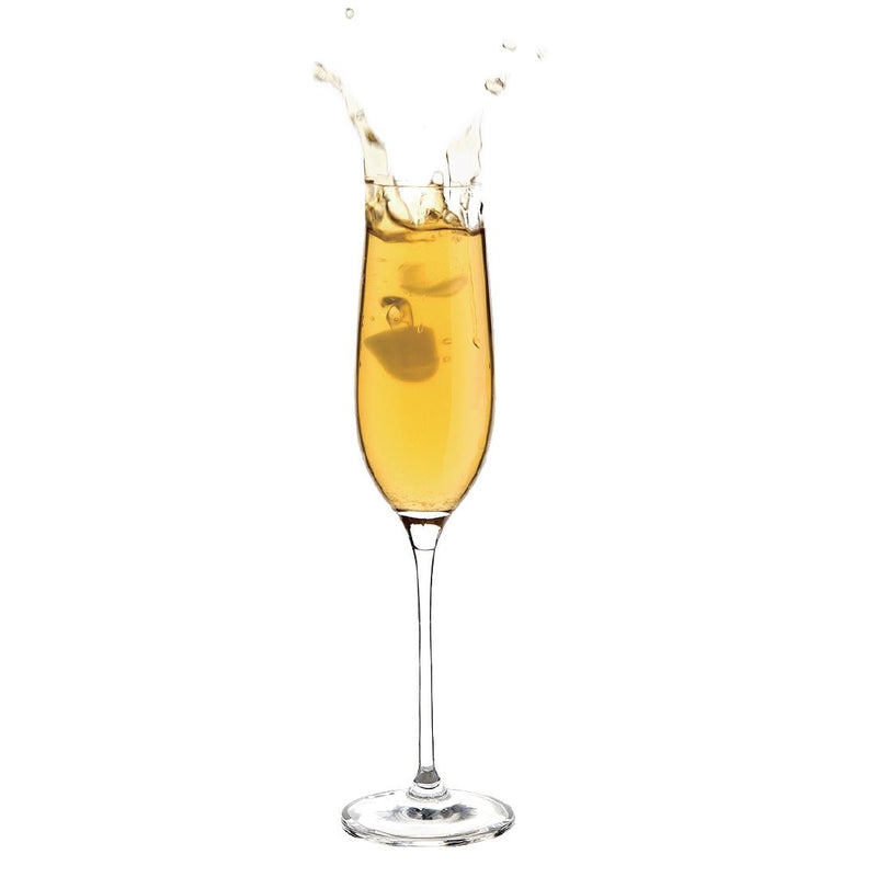 Olympia Campana One Piece Crystal Champagne Flute 260ml (Pack of 6)
