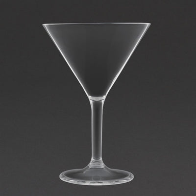 Olympia Kristallon Polycarbonate Martini Glasses 300ml (Pack of 12)