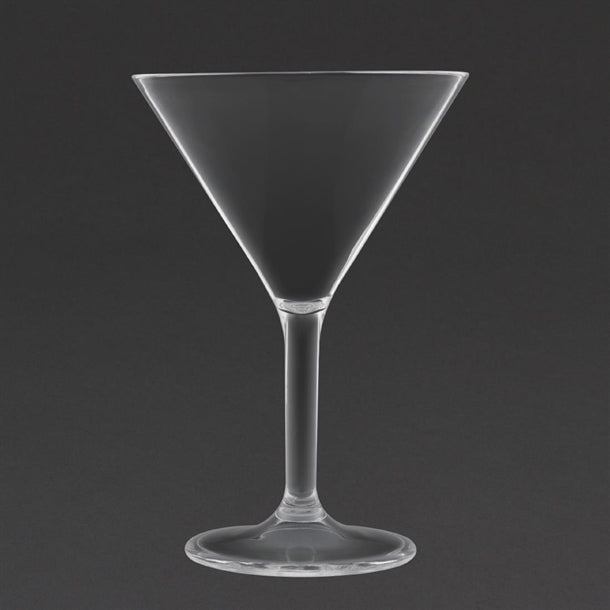 Olympia Kristallon Polycarbonate Martini Glasses 300ml (Pack of 12)