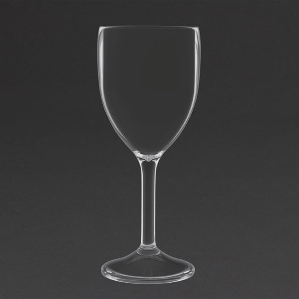 Olympia Kristallon Polycarbonate Wine Glasses 300ml (Pack of 12)