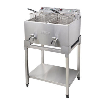 Dark Gray Buffalo Stand for Double Fryer (FC375 & FC377)