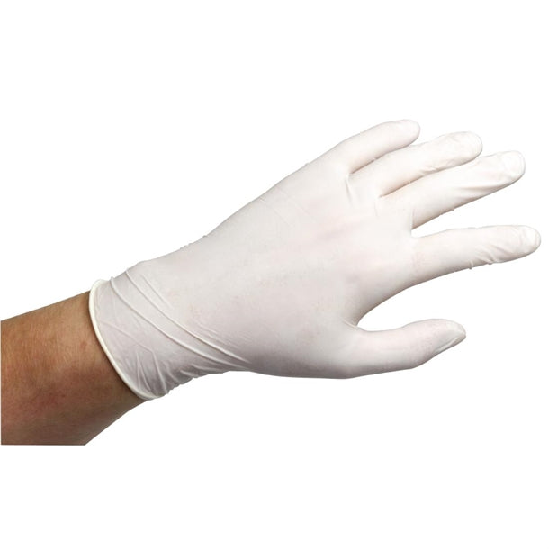 Powdered Latex Gloves Medium (Pack of 100)