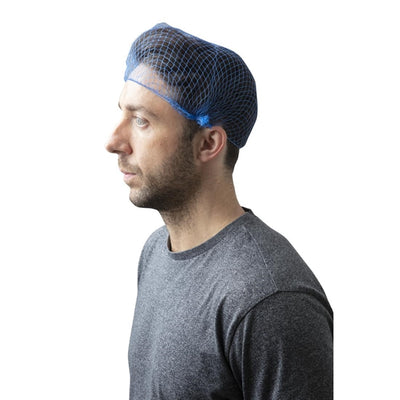 Lion Haircare Hair Net Light Blue (Pack of 50)