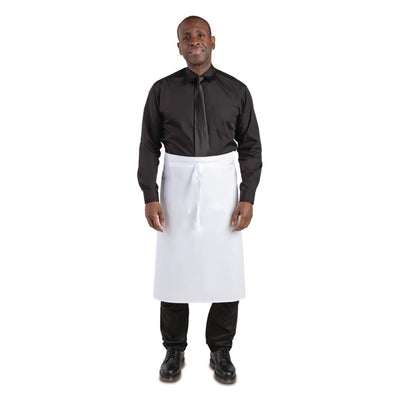 Whites Regular Waist Apron White
