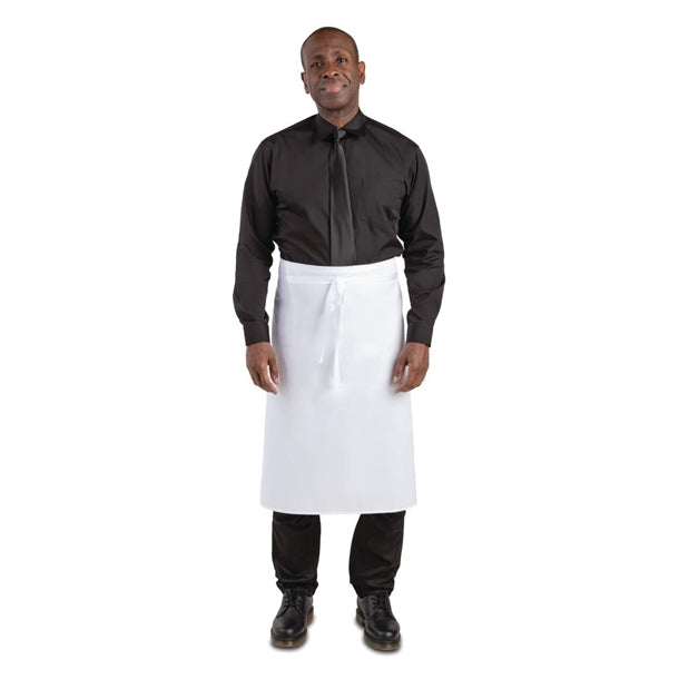 Whites Regular Waist Apron White