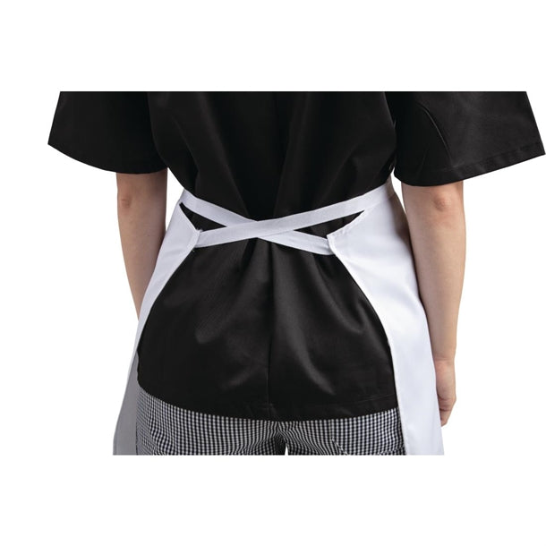 Whites Bib Apron Polycotton White