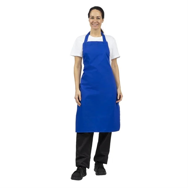 Whites Bib Apron  Royal Blue
