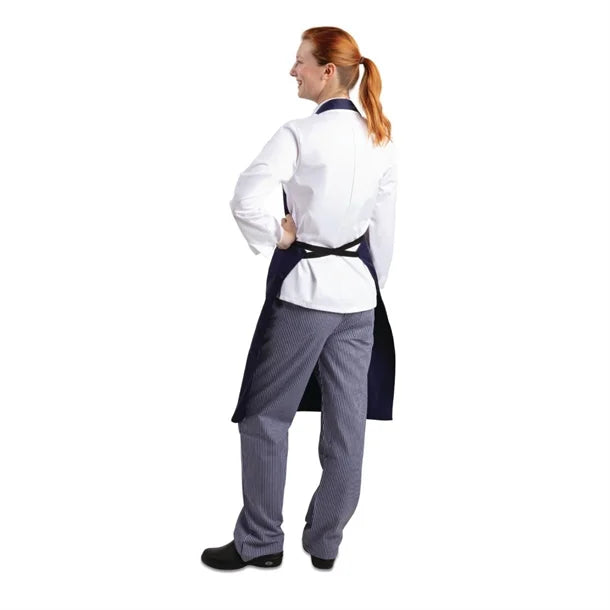 Whites Bib Apron Navy Blue
