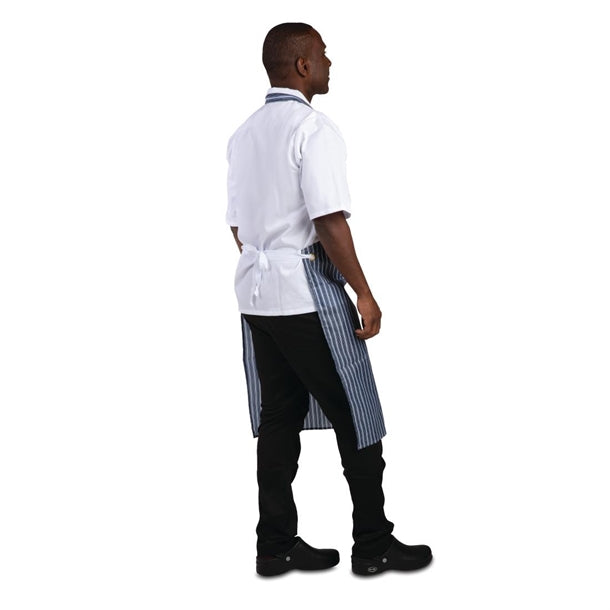 Whites Waterproof Bib Apron Blue and White