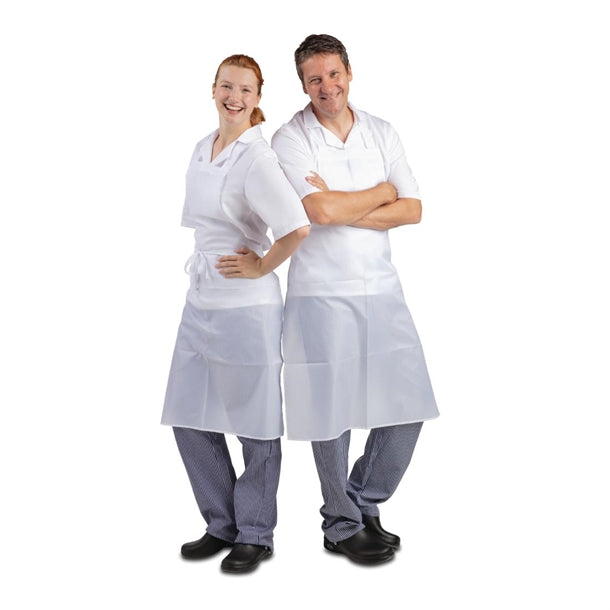 Whites Waterproof Bib Apron White