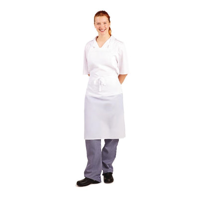 Whites Waterproof Bib Apron White