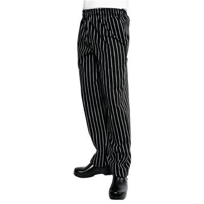Chef Works Designer Baggy Pant Chalk Stripe 4XL