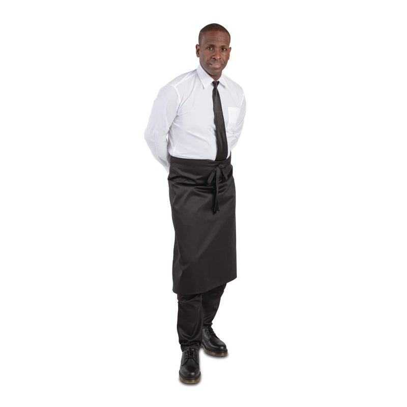 Whites Regular Waist Apron Black