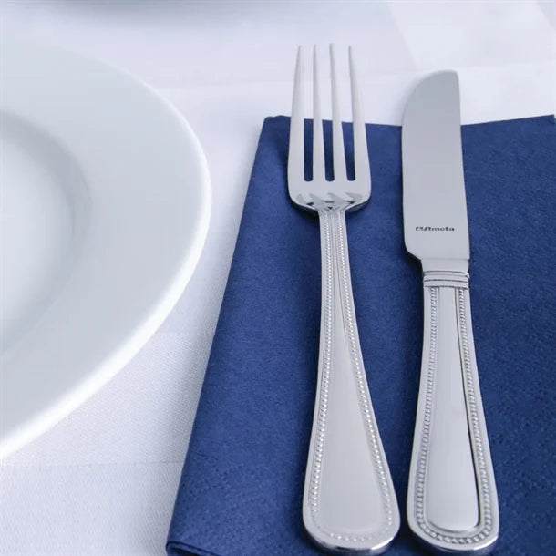 Amefa Bead Dessert Fork (Pack of 12)