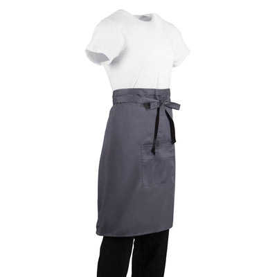 Whites Regular Bistro Apron Charcoal