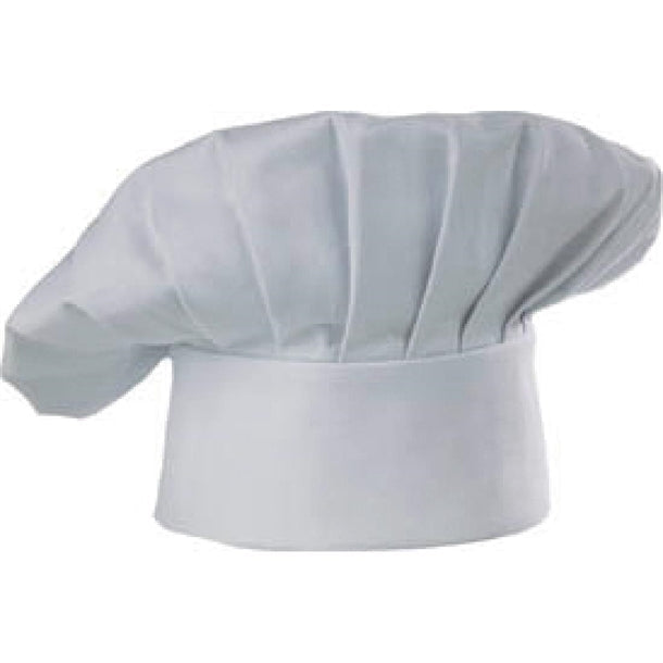 Chef Hat White – Adjustable Polycotton Kitchen Headwear – Express ...