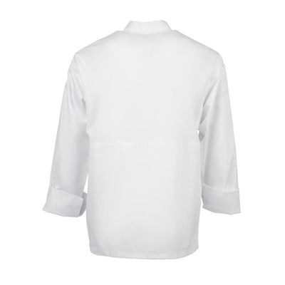 Chef Works Calgary Long Sleeve Cool Vent Unisex Chefs Jacket White