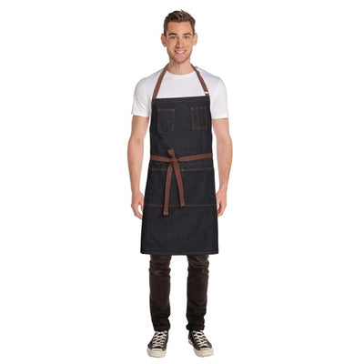 Chef Works Urban Memphis Bib Apron Black