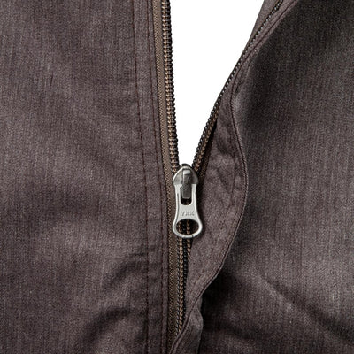 Chef Works Hartford Lightweight L/S Zipper Coat Graphite Size XS