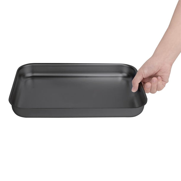 Vogue Anodised Aluminium Bakewell Pan 370mm
