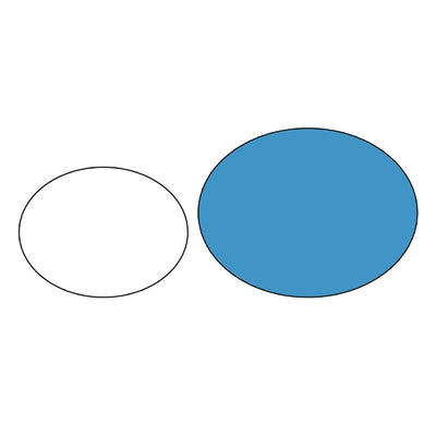 Kristallon Large Polycarbonate Compartment Food Trays Yellow 375mm