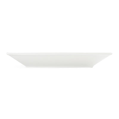 Olympia Whiteware Square Plates Wide Rim 250mm (Pack of 6)