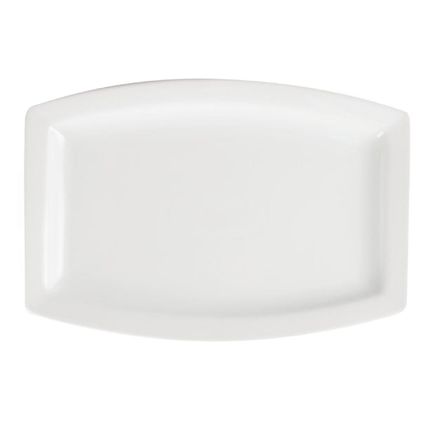 Olympia Whiteware Rectangular Plates 320mm (Pack of 6)