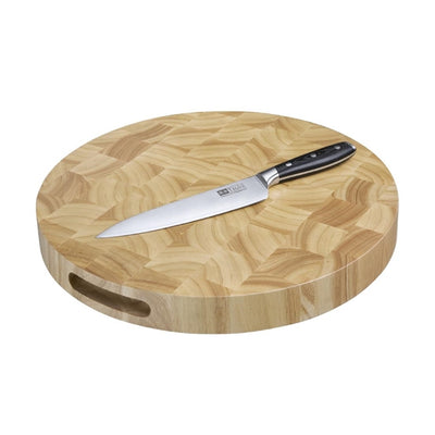 Vogue Round Wooden Chopping Board
