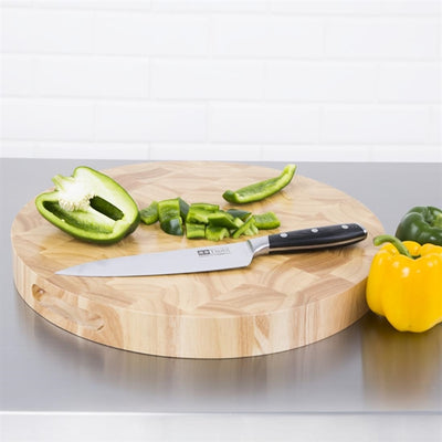 Vogue Round Wooden Chopping Board