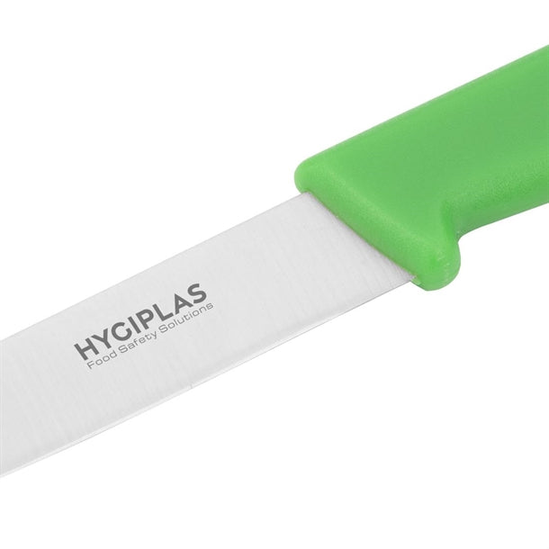 Hygiplas Paring Knife Green 9cm