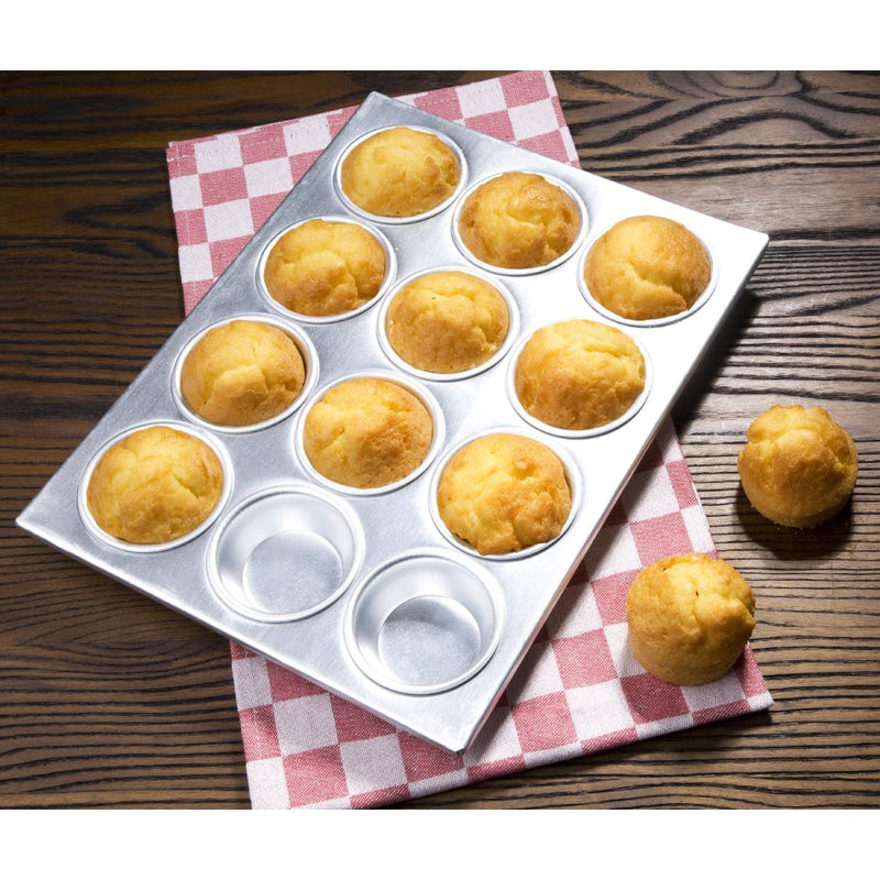 Vogue Aluminium Muffin Tray 24 Cup