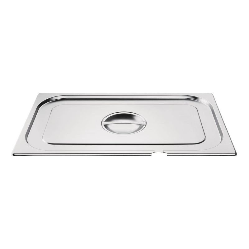 Vogue Stainless Steel 1-1 Gastronorm Notched Lid