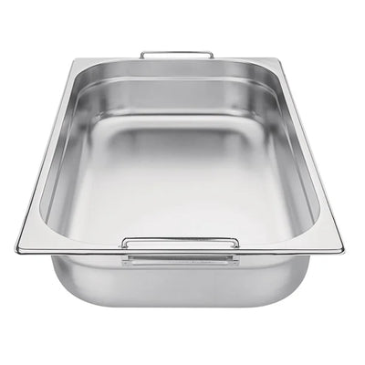 Vogue Stainless Steel 1-1 Gastronorm Pan With Handles 100mm