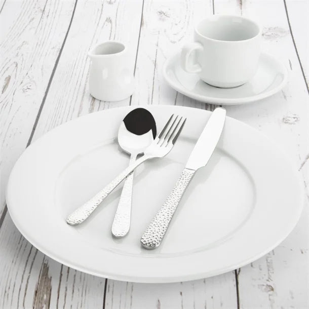 Olympia Whiteware Wide Rimmed Plates 280mm (Pack of 6)